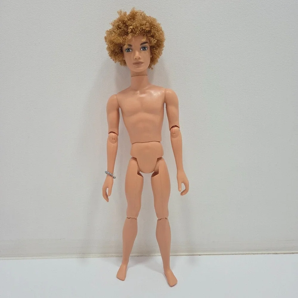 My Scene BACK TO SCHOOL BRYANT Articulated Boy Doll Curly Hair - Mattel 2003